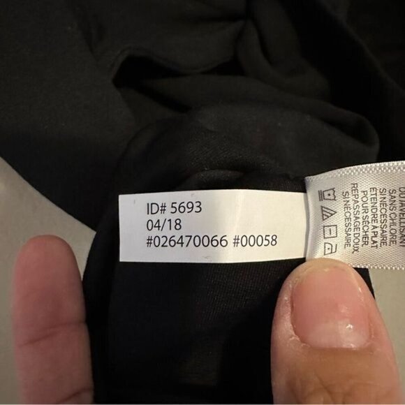 Express Black Crew Neck Tie Waist Gramercy Tee Size Medium - Picture 10 of 12